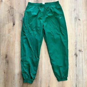 NIKE GREEN TRACK PANT JOGGERS